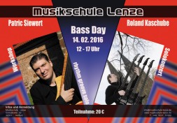 BASS DAY 2016 Musikschule Lenze