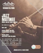 JAZZ MATINEE im Mai